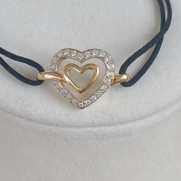 Swarovski Lady Pendant Yellow Heart Bracelet- Excellent Condition - Picture 2 of 7